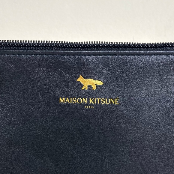 Black Leather Clutch - Picture 2 of 5